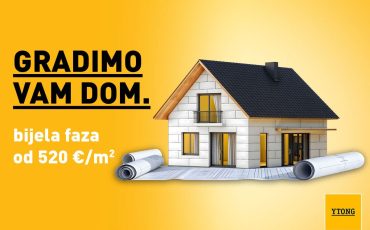 Gradimo vam dom: Ytong kuća u bijeloj fazi